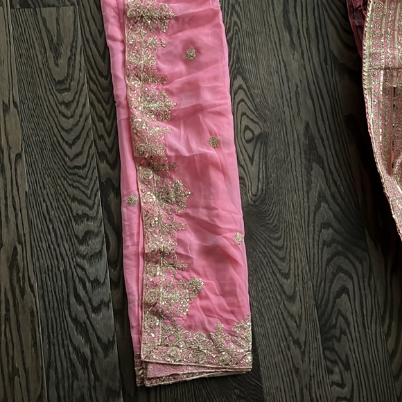 Custom pink lehenga - Picture 10 of 12